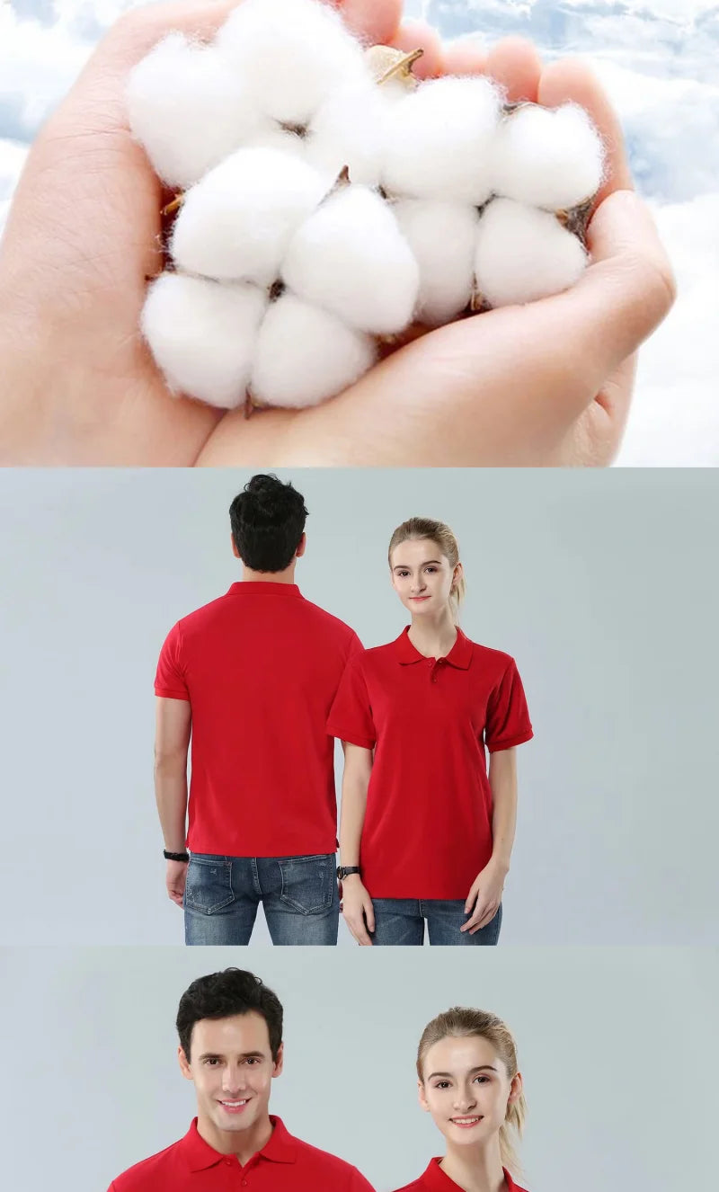 Mens Polo Shirts Short Sleeve Casual Solid Color Fashion Summer Lapel Male Turndown Tops Work Clothes Breathabl Comfortable