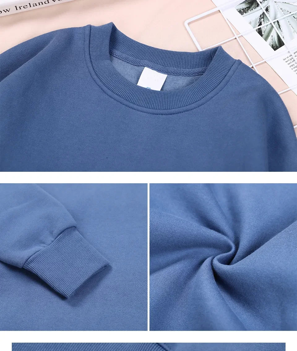 The Cat That Always Wants To Sleep Pattern Printed Hooded Women Simple Warm Autumn Sweatshirt Street Casual Unisex Pullovers